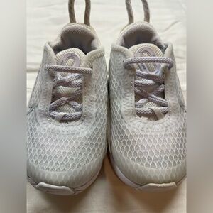 Nike Kids White Mesh Sneakers